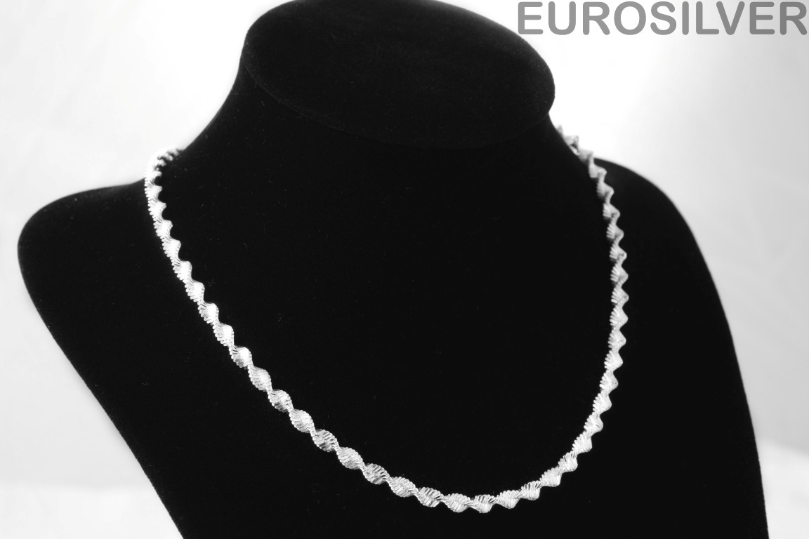 Lănţişor din argint model - Magazin online bijuterii argint EUROSILVER - pret de